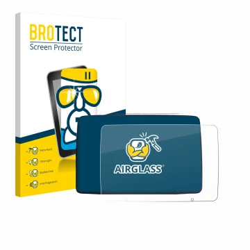 Vorderseite einer Produktverpackung mit dem Markenlogo BROTECT. Daneben ist das Gerät Leapmotor T03 2025 mit dem zugehörigen D