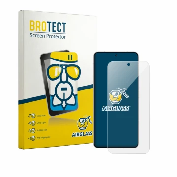 Vorderseite einer Produktverpackung mit dem Markenlogo BROTECT. Daneben ist das Gerät Vivo iQOO 15 mit dem zugehörigen Display