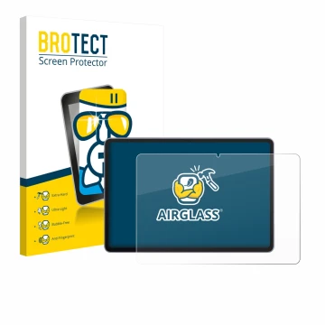 Vorderseite einer Produktverpackung mit dem Markenlogo BROTECT. Daneben ist das Gerät Huawei MatePad 11.5