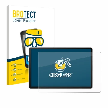 Vorderseite einer Produktverpackung mit dem Markenlogo BROTECT. Daneben ist das Gerät Wacom MovinkPad Pro 14 mit dem zugehörig