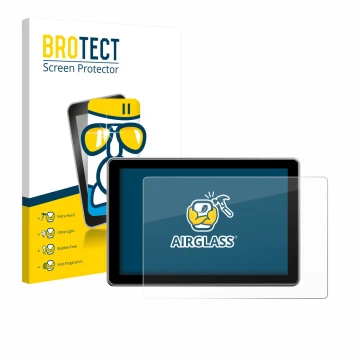 Vorderseite einer Produktverpackung mit dem Markenlogo BROTECT. Daneben ist das Gerät Rollei Viltrox DC-L2 7