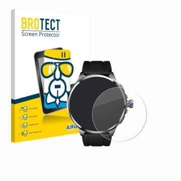 Vorderseite einer Produktverpackung mit dem Markenlogo BROTECT. Daneben ist das Gerät Rogbid Model R2 Ultra mit dem zugehörige