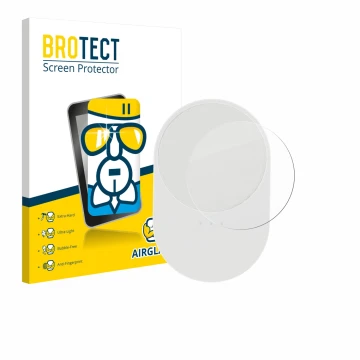 Vorderseite einer Produktverpackung mit dem Markenlogo BROTECT. Daneben ist das Gerät Ikea Bilresa mit dem zugehörigen Display