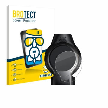 Vorderseite einer Produktverpackung mit dem Markenlogo BROTECT. Daneben ist das Gerät MOVA S2 mit dem zugehörigen Displayschut