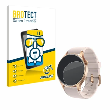 Vorderseite einer Produktverpackung mit dem Markenlogo BROTECT. Daneben ist das Gerät aeac AR01 1.32