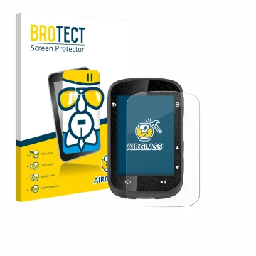 Vorderseite einer Produktverpackung mit dem Markenlogo BROTECT. Daneben ist das Gerät CooSpo CS600-BK mit dem zugehörigen Disp