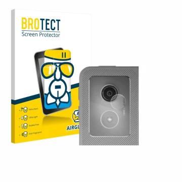 Vorderseite einer Produktverpackung mit dem Markenlogo BROTECT. Daneben ist das Gerät Lenovo Idea Tab Pro 12.7