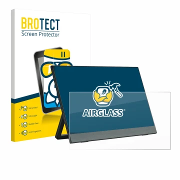 Vorderseite einer Produktverpackung mit dem Markenlogo BROTECT. Daneben ist das Gerät Anmite A140W03 14