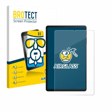 Vorderseite einer Produktverpackung mit dem Markenlogo BROTECT. Daneben ist das Gerät Xiaomi Black Shark Gaming Tablet mit dem