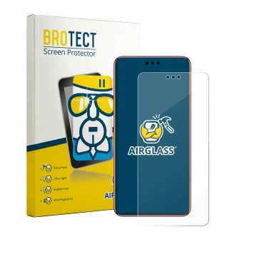 Vorderseite einer Produktverpackung mit dem Markenlogo BROTECT. Daneben ist das Gerät Huawei Mate 60 RS Ultimate mit dem zugeh