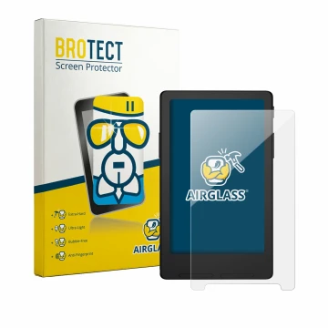 Vorderseite einer Produktverpackung mit dem Markenlogo BROTECT. Daneben ist das Gerät Xteink X4 Classic (X4 V2) mit dem zugehö