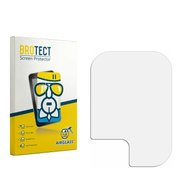 Vorderseite einer Produktverpackung mit dem Markenlogo BROTECT. Daneben ist der zugehörige Displayschutz.