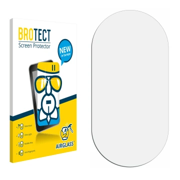 Vorderseite einer Produktverpackung mit dem Markenlogo BROTECT. Daneben ist der zugehörige Displayschutz.