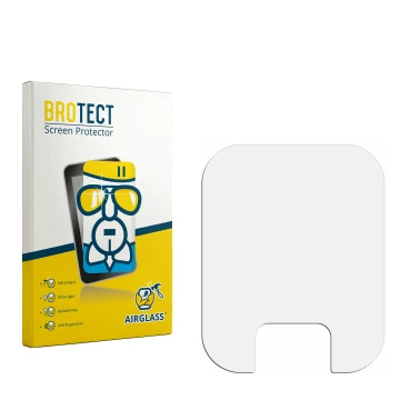 Vorderseite einer Produktverpackung mit dem Markenlogo BROTECT. Daneben ist der zugehörige Displayschutz.