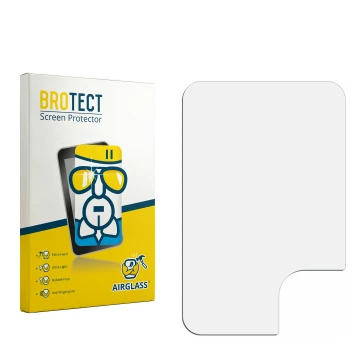Vorderseite einer Produktverpackung mit dem Markenlogo BROTECT. Daneben ist der zugehörige Displayschutz.