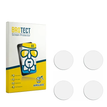 Vorderseite einer Produktverpackung mit dem Markenlogo BROTECT. Daneben ist der zugehörige Displayschutz.