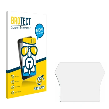 Vorderseite einer Produktverpackung mit dem Markenlogo BROTECT. Daneben ist der zugehörige Displayschutz.