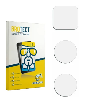 Vorderseite einer Produktverpackung mit dem Markenlogo BROTECT. Daneben ist der zugehörige Displayschutz.