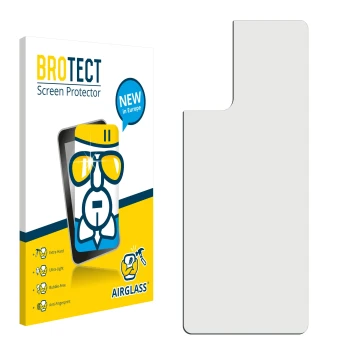 Vorderseite einer Produktverpackung mit dem Markenlogo BROTECT. Daneben ist der zugehörige Displayschutz.