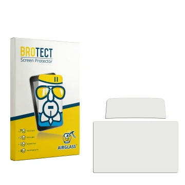 Vorderseite einer Produktverpackung mit dem Markenlogo BROTECT. Daneben ist der zugehörige Displayschutz.