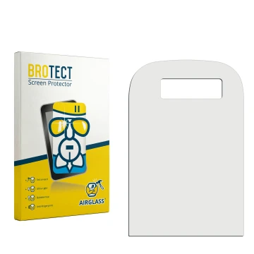 Vorderseite einer Produktverpackung mit dem Markenlogo BROTECT. Daneben ist der zugehörige Displayschutz.