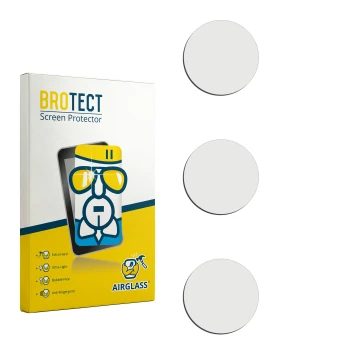 Vorderseite einer Produktverpackung mit dem Markenlogo BROTECT. Daneben ist der zugehörige Displayschutz.