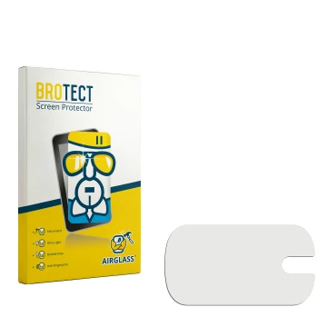 Vorderseite einer Produktverpackung mit dem Markenlogo BROTECT. Daneben ist der zugehörige Displayschutz.