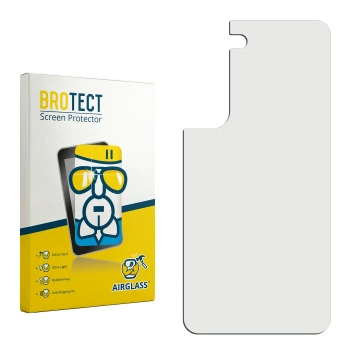 Vorderseite einer Produktverpackung mit dem Markenlogo BROTECT. Daneben ist der zugehörige Displayschutz.