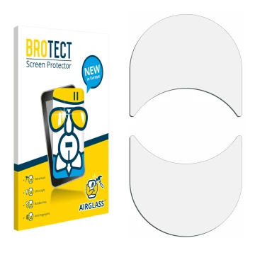 Vorderseite einer Produktverpackung mit dem Markenlogo BROTECT. Daneben ist der zugehörige Displayschutz.