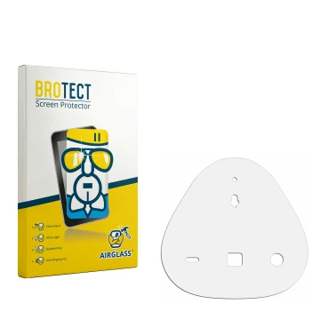 Vorderseite einer Produktverpackung mit dem Markenlogo BROTECT. Daneben ist der zugehörige Displayschutz.