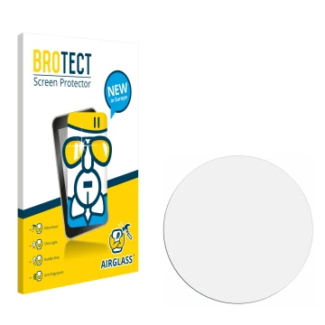Vorderseite einer Produktverpackung mit dem Markenlogo BROTECT. Daneben ist der zugehörige Displayschutz.