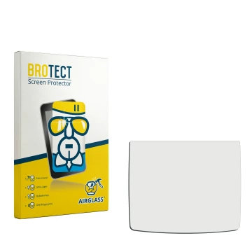 Vorderseite einer Produktverpackung mit dem Markenlogo BROTECT. Daneben ist der zugehörige Displayschutz.