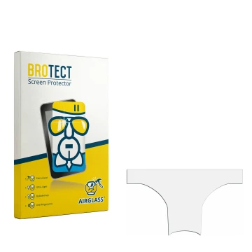 Vorderseite einer Produktverpackung mit dem Markenlogo BROTECT. Daneben ist der zugehörige Displayschutz.