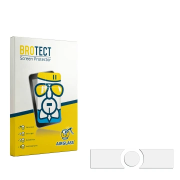 Vorderseite einer Produktverpackung mit dem Markenlogo BROTECT. Daneben ist der zugehörige Displayschutz.