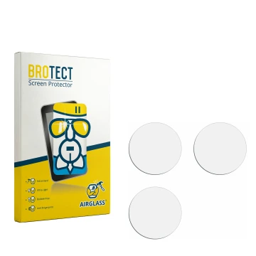 Vorderseite einer Produktverpackung mit dem Markenlogo BROTECT. Daneben ist der zugehörige Displayschutz.