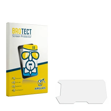 Vorderseite einer Produktverpackung mit dem Markenlogo BROTECT. Daneben ist der zugehörige Displayschutz.