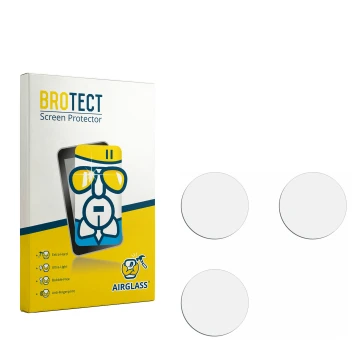 Vorderseite einer Produktverpackung mit dem Markenlogo BROTECT. Daneben ist der zugehörige Displayschutz.
