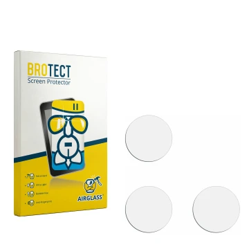 Vorderseite einer Produktverpackung mit dem Markenlogo BROTECT. Daneben ist der zugehörige Displayschutz.