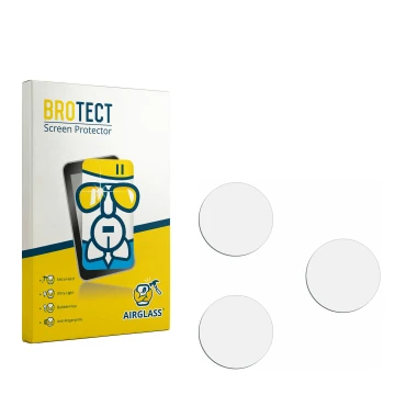 Vorderseite einer Produktverpackung mit dem Markenlogo BROTECT. Daneben ist der zugehörige Displayschutz.