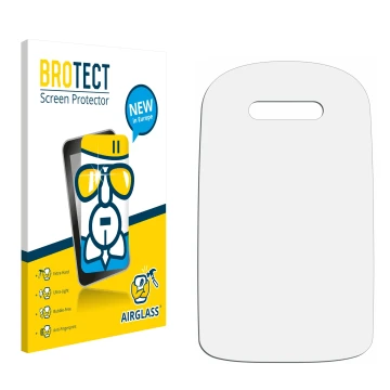 Vorderseite einer Produktverpackung mit dem Markenlogo BROTECT. Daneben ist der zugehörige Displayschutz.