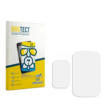 Vorderseite einer Produktverpackung mit dem Markenlogo BROTECT. Daneben ist der zugehörige Displayschutz.