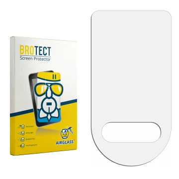 Vorderseite einer Produktverpackung mit dem Markenlogo BROTECT. Daneben ist der zugehörige Displayschutz.