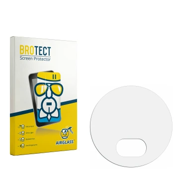 Vorderseite einer Produktverpackung mit dem Markenlogo BROTECT. Daneben ist der zugehörige Displayschutz.