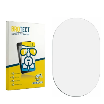 Vorderseite einer Produktverpackung mit dem Markenlogo BROTECT. Daneben ist der zugehörige Displayschutz.