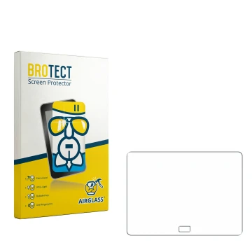 Vorderseite einer Produktverpackung mit dem Markenlogo BROTECT. Daneben ist der zugehörige Displayschutz.