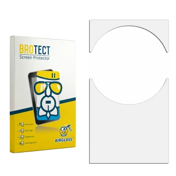 Vorderseite einer Produktverpackung mit dem Markenlogo BROTECT. Daneben ist der zugehörige Displayschutz.