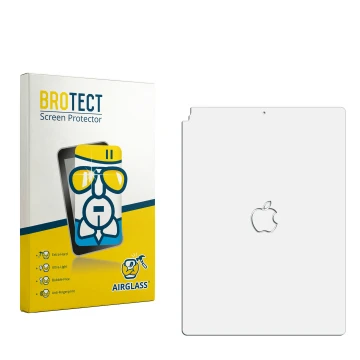 Vorderseite einer Produktverpackung mit dem Markenlogo BROTECT. Daneben ist der zugehörige Displayschutz.