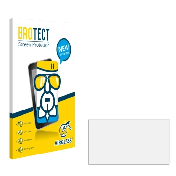 Vorderseite einer Produktverpackung mit dem Markenlogo BROTECT. Daneben ist der zugehörige Displayschutz.