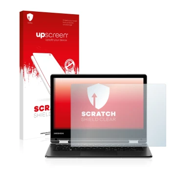 Vorderseite einer Produktverpackung mit dem Markenlogo upscreen. Daneben ist das Gerät MEDION Akoya E2215T (MD 60256) mit dem 