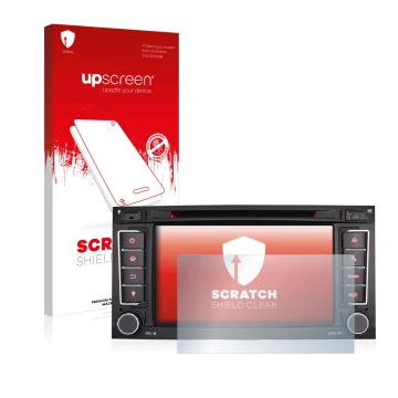 Vorderseite einer Produktverpackung mit dem Markenlogo upscreen. Daneben ist das Gerät Erisin ES 7856T 7